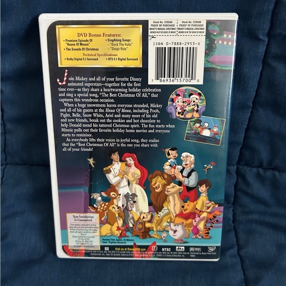SOLD - Disney’s Mickey’s Magical Christmas DVD - Picture 10 of 10